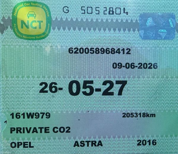 2016 Opel Astra 1.6 CDTI SRI Nct 05/27 Tax 07/26 390693138