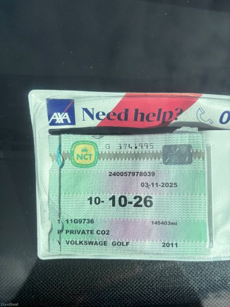 2011 VOLKSWAGEN GOLF 1.4L Petrol AUTOMATIC 390622358