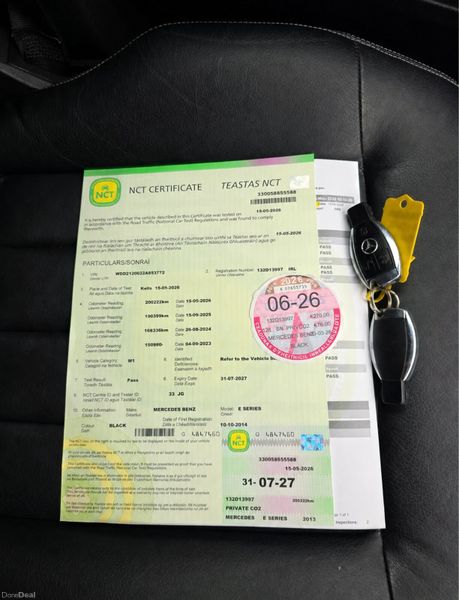 Mercedes-Benz E-Class 2013 NCT 07/2027 391347926