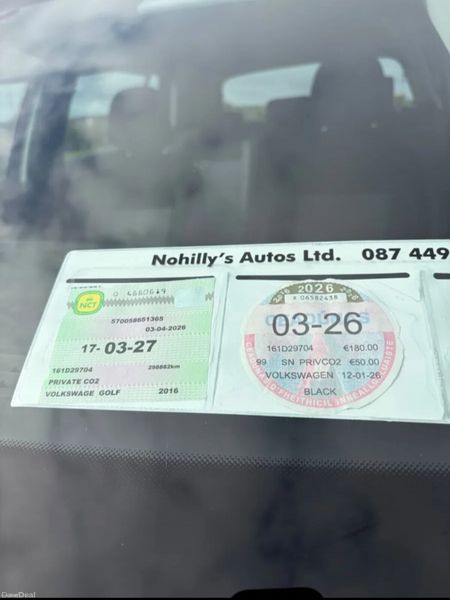 Volkswagen Golf 2016 391498106
