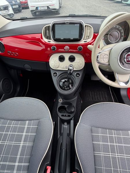 Fiat 500 Red | 2017 | 72,700 KM | Panoramic Roof 391578692