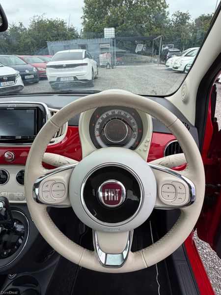 Fiat 500 Red | 2017 | 72,700 KM | Panoramic Roof 391578694