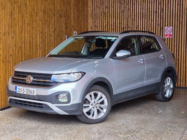 Volkswagen T-Cross Hatchback, Petrol, 2020, Silver