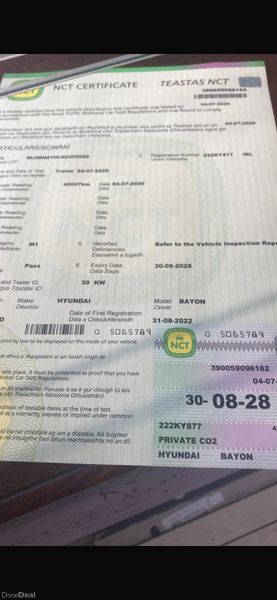 Hyundai Bayon Executive only 41000kms as new 391810836