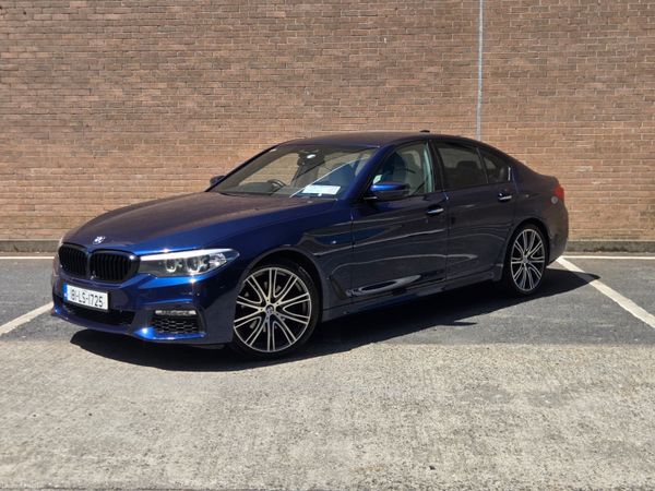 BMW 5-Series Saloon, Diesel, 2018, Blue