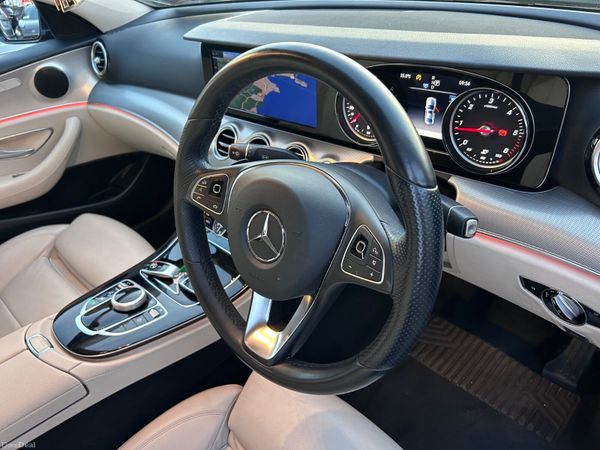 2018 MERCEDES E220d AMG AUTO CREAM LEATHER 393113900
