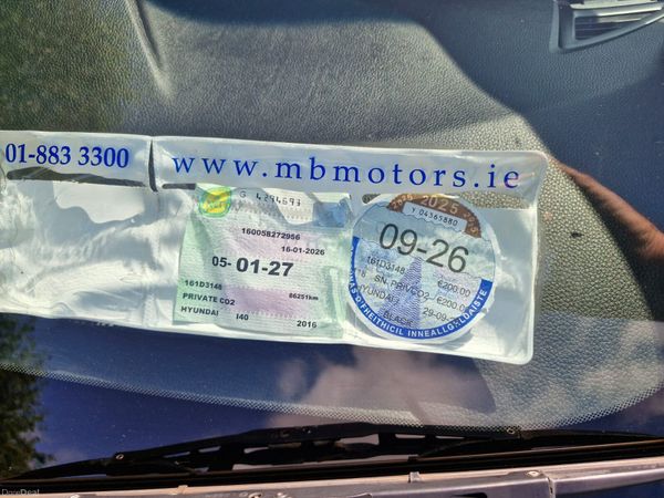 Hyundai i40 2016 (executive) NCT 01/27 393458252