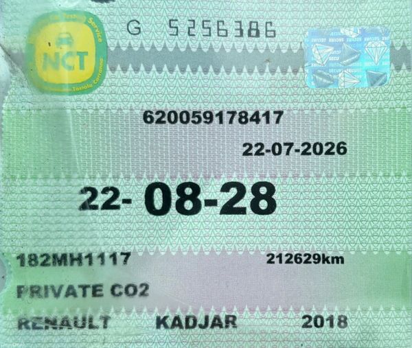 2018 Renault Kadjar 1.5 DCI SIGNATURE Nct 08/28 393579170