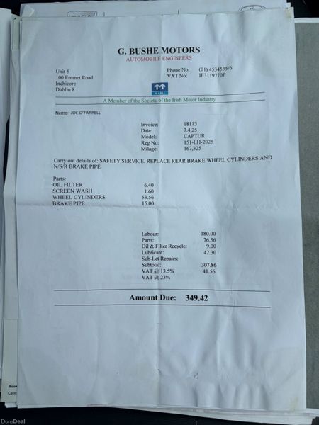 2015 Renault Captur 1.5 DCI Signature Nct 08/27 393672258