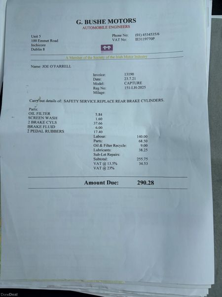 2015 Renault Captur 1.5 DCI Signature Nct 08/27 393672262