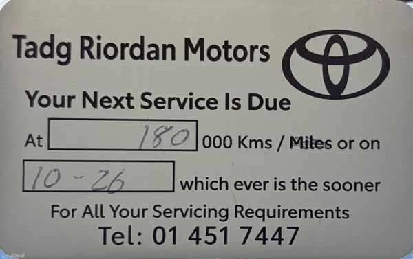 2011 Toyota Auris 1.33 VVT-I Nct 06/27 393732438