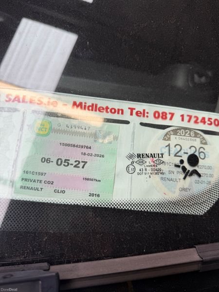 2016 RENAULT CLIO   1.2 cc 394498934