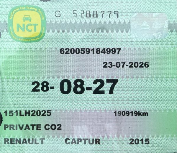 2015 Renault Captur 1.5 DCI Signature Nct 08/27 394699116