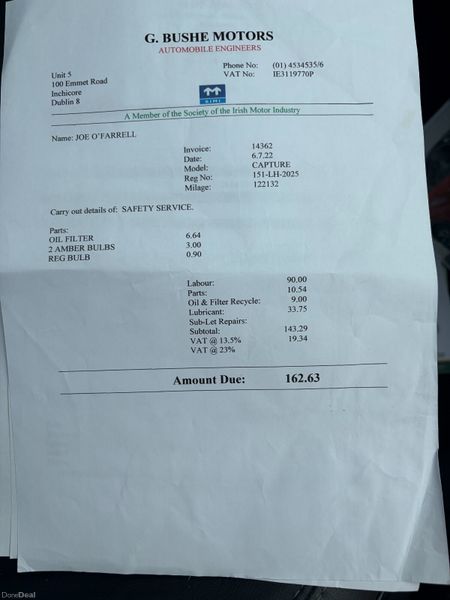 2015 Renault Captur 1.5 DCI Signature Nct 08/27 395011634
