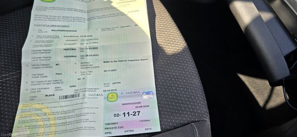 Opel Astra SRI 1.4 petrol New Nct 11.2027 396352806