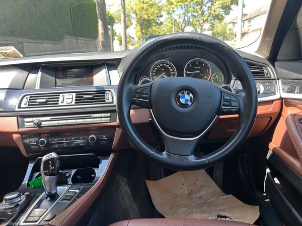 2014 BMW 5 SERIES DAKOTA BROWN LEATHER 397722472