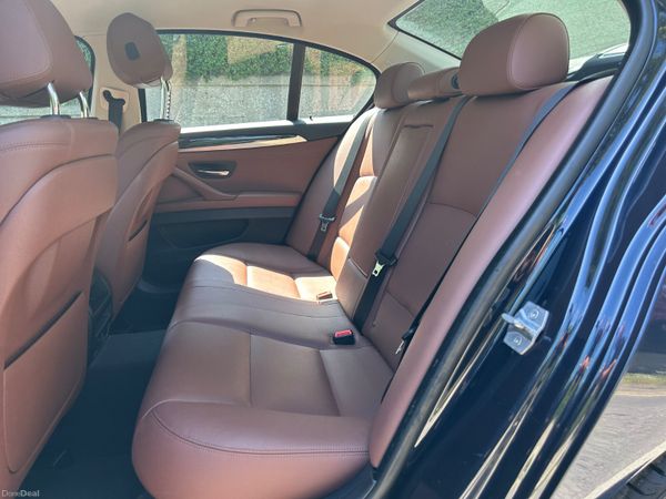 2014 BMW 5 SERIES DAKOTA BROWN LEATHER 397722482