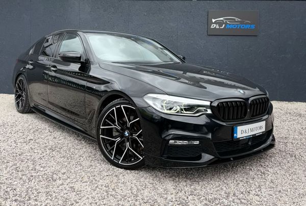 BMW 5-Series Saloon, Diesel, 2017, Black
