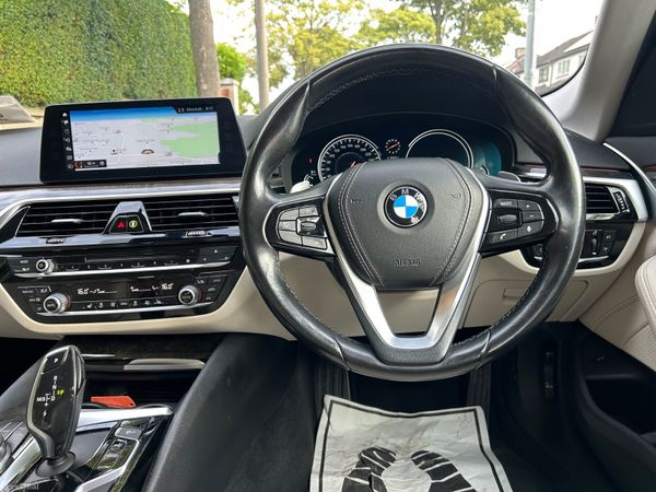 2017 BMW 5 SERIES AUTOMATIC LEATHER INTERIOR 397817208