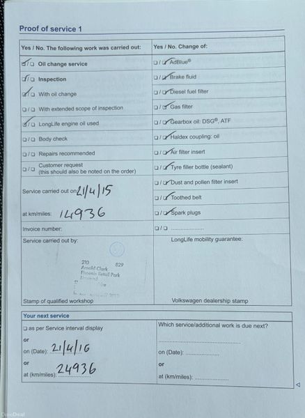 2014 VW Golf 1.6TDI BLUEMOTION Nct 09/27 Tax 10/26 398429842