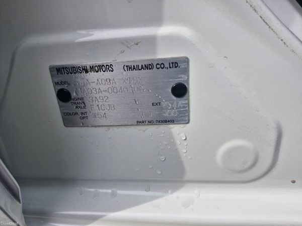 2017 Mitsubishi Mirage 1.2L Automatic Push Start 398657196