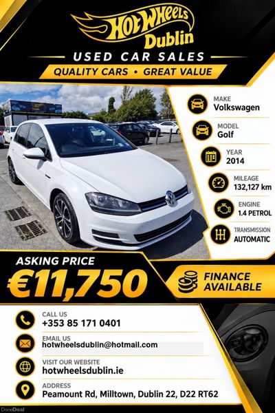 2014 Volkswagen Golf 1.4L Automatic 399664304