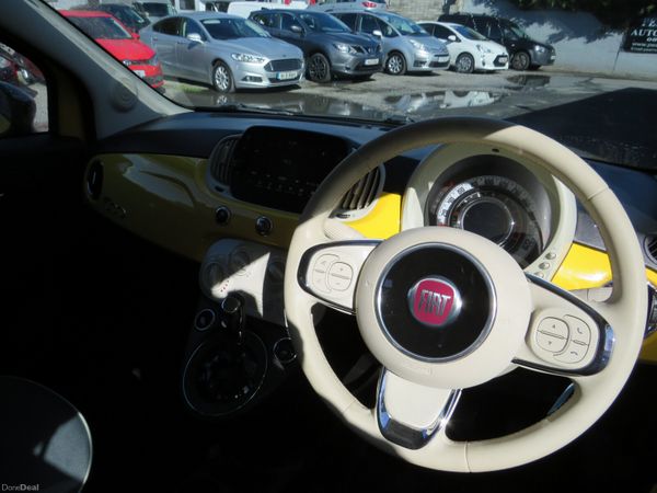 2021 FIAT 500 1.2 AUTO IN FUNKY YELLOW 399740320
