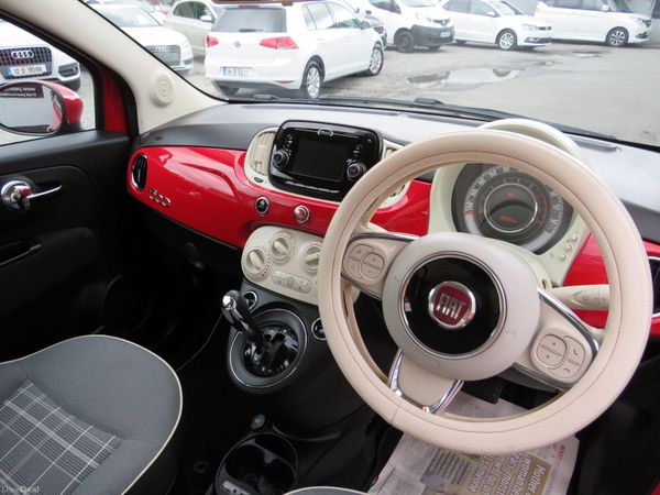 2018 FIAT 500 AUTOMATIC IN LIPSTICK RED 399740666