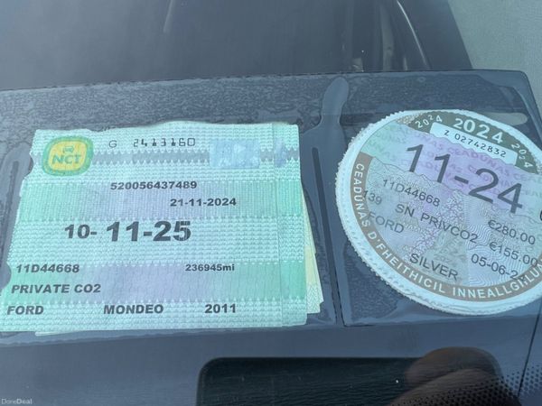 Ford Mondeo 2011 2.0TDCi 140PS Titanium 327448942