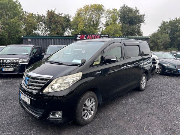 2014 TOYOTA ALPHARD HYBRID 7 seats 400040562