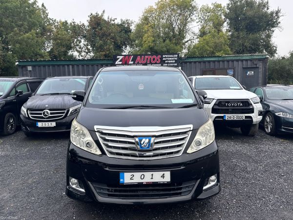 2014 TOYOTA ALPHARD HYBRID 7 seats 400040564