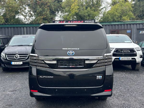 2014 TOYOTA ALPHARD HYBRID 7 seats 400040566