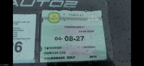 Volkswagen Golf GTD 2014 Fresh NCT 400709318