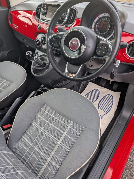 Fiat 500 Lounge Pan roof/ NEW NCT 11/27 / LOW KMS 400711388