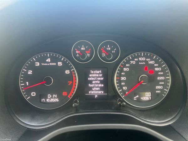 Audi A3 STUNNING COLOUR FULL LEATHER NCT 27 401051412