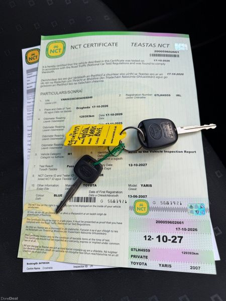 Toyota Yaris 2007 401124850