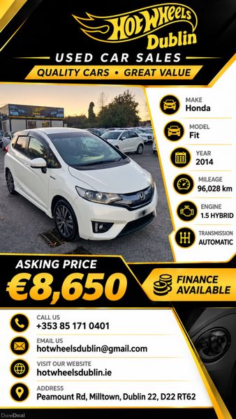 2014 Honda Fit 1.5L Hybrid Sports Edtion Low Miles 401249864