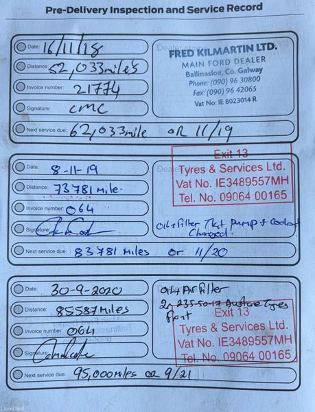 2016 Ford Mondeo 1.5D Zetec Nct 05/27 Tax 12/26 401338652