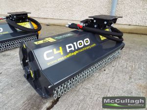 New C4 A100 Mini  Digger Mounted Flail Head - Image 4