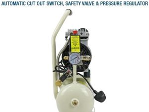 Hyundai 8L Silent Air Compressor (4CFM/118psi) - Image 3