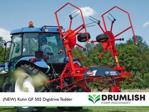 Kuhn GF 502 Digidrive Tedder 40% GRANT!!! - Image 2