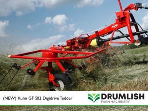 Kuhn GF 502 Digidrive Tedder 40% GRANT!!! - Image 3