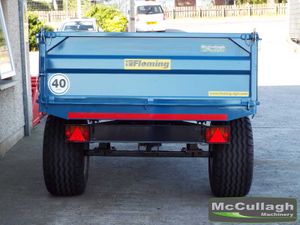 New Fleming TR4 10ft x 6ft 4 Tonne Tipping Trailer - Image 4