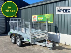 New M-TEC 8x4 Twin Axle Trailers for Sale - Image 4