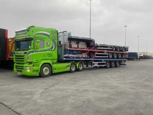 🎈FAYMONVILLE MAX FLAT 3 AXLE TRAILER IN STOCK🎈 - Image 3