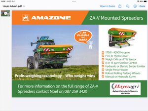 New Amazone ZAV GPS spreaders - Image 2