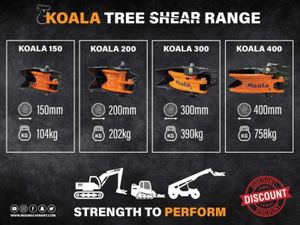 MDE Tree Shear Range ( Koala 150, 200, 300, 400) - Image 4