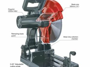 Rotabroach 14" Chopsaw 2200W - Image 4