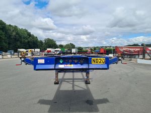 2008 DENNISON Sliding Skeletal Trailer - Image 2