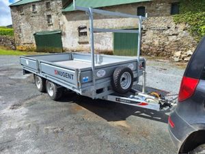 New Nugent 12'1" x 6'6" Flatbed, 2 Axle, Alum Fl - Image 2